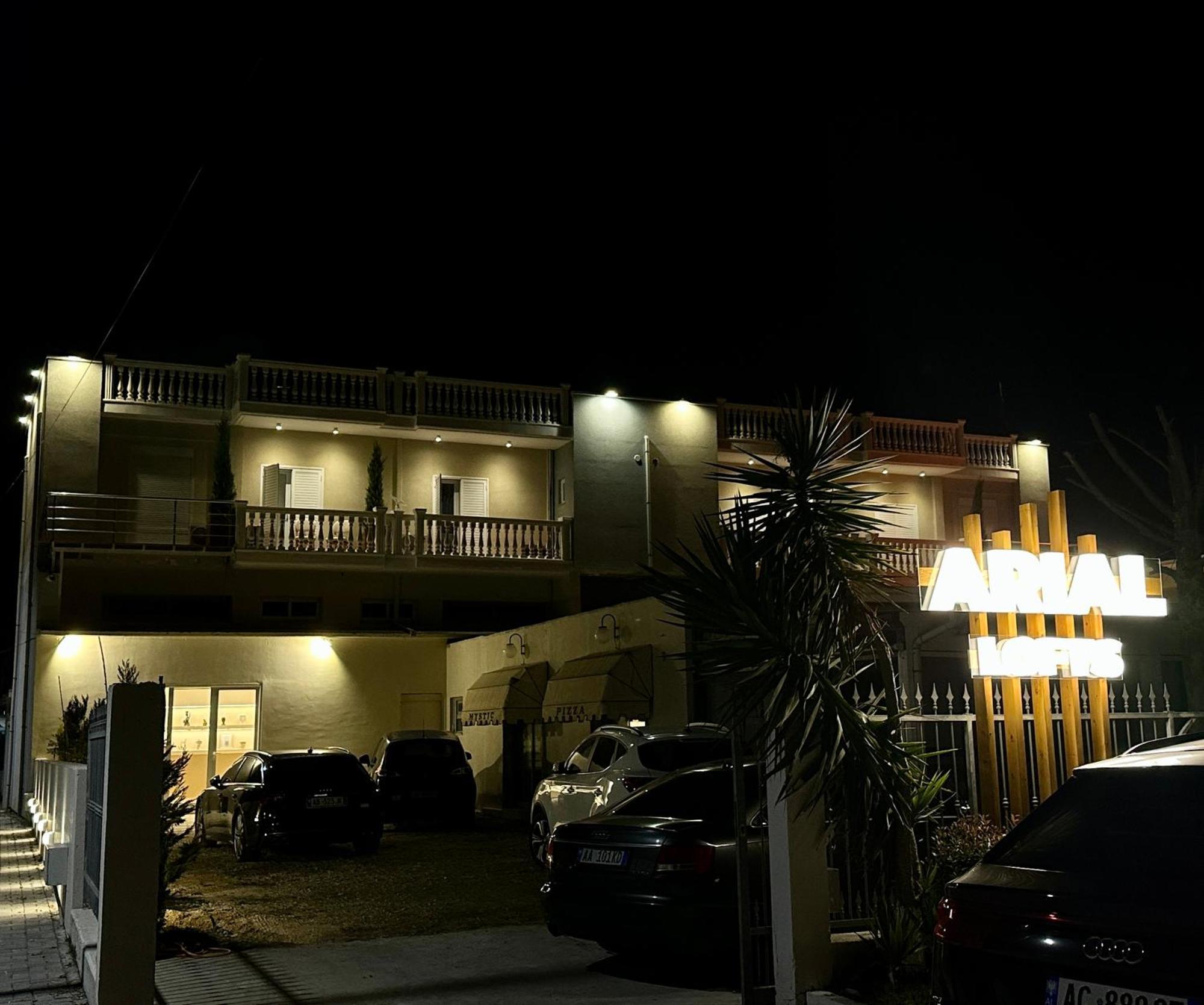 Arial Lofts Hotel Vlorë Buitenkant foto